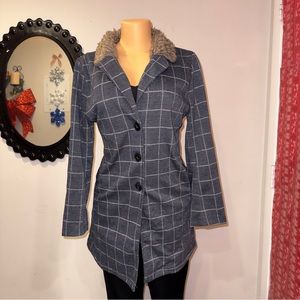 EUC | WINTER COAT SIZE L | SWEET RAIN PEA COAT